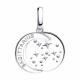 Серебряная подвеска Знак зодиака Стрелец SKLV с фианитом 94032632