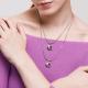 Серебряная подвеска Знак зодиака Стрелец SKLV с фианитом 94032632