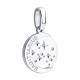 Серебряная подвеска Знак зодиака Стрелец SKLV с фианитом 94032632