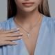 Серебряная подвеска SOKOLOV 94032952-91 с фианитом