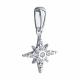 Серебряная подвеска SOKOLOV 94033039-91 с фианитом