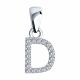 Серебряная подвеска SOKOLOV 94033128-91 с фианитом
