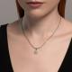 Серебряная подвеска SOKOLOV 94033146-91 с фианитом