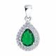 Серебряная подвеска SOKOLOV 94033150-91 с фианитом