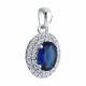 Серебряная подвеска SOKOLOV 94033151-91 с фианитом