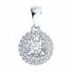Серебряная подвеска SOKOLOV 94033158-91 с фианитом