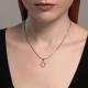 Серебряная подвеска SOKOLOV 94033171-91 с фианитом