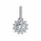 Серебряная подвеска SOKOLOV 94033219-91 с фианитом