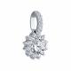 Серебряная подвеска SOKOLOV 94033219-91 с фианитом