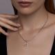 Серебряная подвеска SOKOLOV 94033222-91 с фианитом