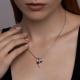 Серебряная подвеска SOKOLOV 94033228-91 с фианитом