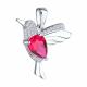 Серебряная подвеска SOKOLOV 94033228-91 с фианитом