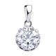Серебряная подвеска SOKOLOV 94033230-91 с фианитом