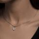Серебряная подвеска SOKOLOV 94033256-91 с фианитом