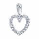 Серебряная подвеска SOKOLOV 94033263-91 с фианитом