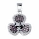 Серебряная подвеска SOKOLOV 94033276-91 с фианитом