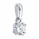 Серебряная подвеска SOKOLOV 94033396 с фианитом