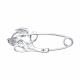 Серебряная булавка SOKOLOV 94040040-91