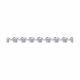Серебряный браслет SOKOLOV 94050056-91 с фианитом