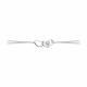 Серебряный браслет SOKOLOV 94050211-91 с фианитом
