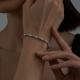 Серебряный браслет SOKOLOV 94050600 с жемчугом Swarovski