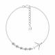 Серебряный браслет SOKOLOV 94050964-91 с фианитом