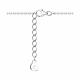 Серебряный браслет SOKOLOV 94050972-91 с фианитом
