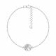 Серебряный браслет SOKOLOV 94050973-91 с фианитом