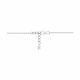Серебряный браслет SOKOLOV 94050976-91 с фианитом
