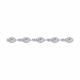 Серебряный браслет SOKOLOV 94051034-91 с фианитом
