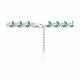 Серебряный браслет SOKOLOV 94051060-91 с фианитом