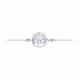 Серебряный браслет SOKOLOV 94051074-91 с фианитом