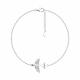 Серебряный браслет SOKOLOV 94051076-91 с фианитом