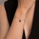Серебряный браслет SOKOLOV 94051079-91 с фианитом