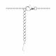 Серебряный браслет SOKOLOV 94051094-91 с фианитом