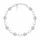 Серебряный браслет SOKOLOV 94051145-91 с фианитом