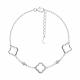 Серебряный браслет SOKOLOV 94051200-91 с фианитом