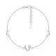 Серебряный браслет SOKOLOV 94051201-91 с фианитом