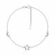 Серебряный браслет SOKOLOV 94051202-91 с фианитом