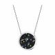 Серебряное колье SOKOLOV 94070120 с кристаллом Swarovski
