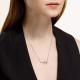 Серебряное колье SOKOLOV 94070340-91 с фианитом