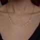 Серебряное колье SOKOLOV 94070349-91 с фианитом