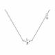 Серебряное колье SOKOLOV 94070451-91 с фианитом