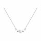 Серебряное колье SOKOLOV 94070470 с жемчугом Swarovski