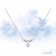 Серебряное колье SOKOLOV 94070578-91 с фианитом