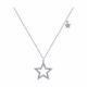 Серебряное колье SOKOLOV 94070650-91 с фианитом
