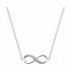 Серебряное колье SOKOLOV 94070660-91 с фианитом