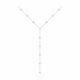 Серебряное колье SOKOLOV 94070670-91 с фианитом