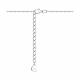 Серебряное колье SOKOLOV 94070723-91 с фианитом