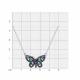 Серебряное колье SOKOLOV 94070749-91 с фианитом
